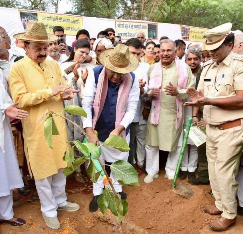 Namo Van foundation stone laid in Manesar to kick off Wildlife Week 2025
