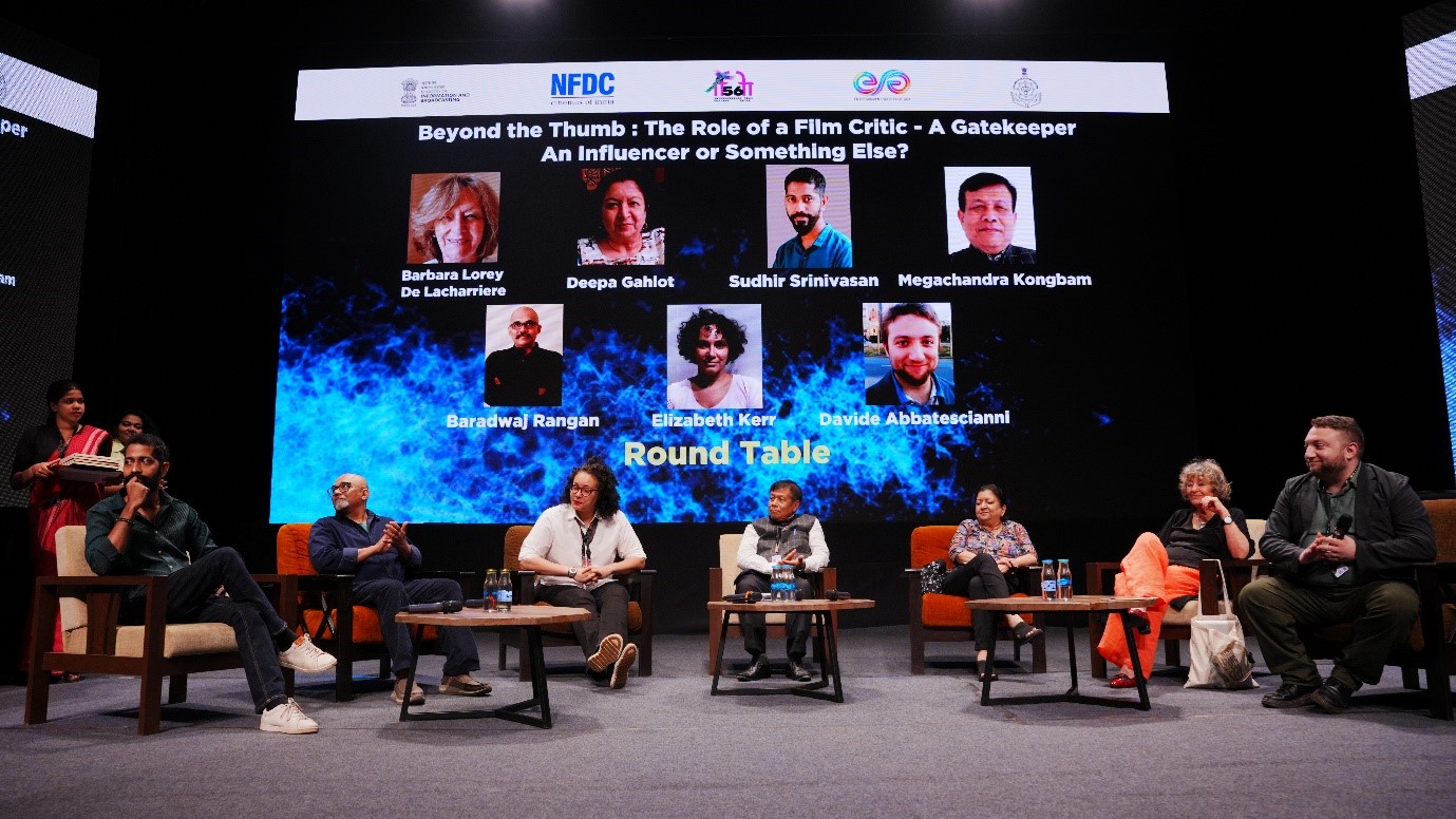 IFFI 56 day 7 explores film criticism, costume design and VFX innovation