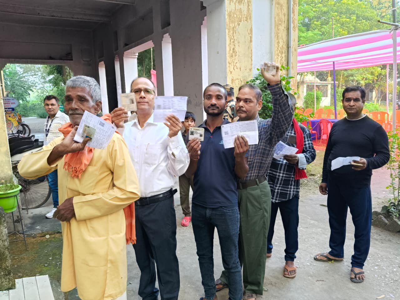 Bihar Assembly Elections: 13.13% voter turnout recorded till 9 am in first phase