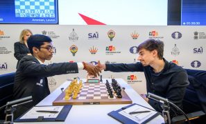 FIDE World Cup 2025: Praggnanandhaa survives scare; Arjun, Karthik, Harikrishna held in first game of Round 4 FIDE World Cup 2025: Praggnanandhaa survives scare; Arjun, Karthik, Harikrishna held in first game of Round 4