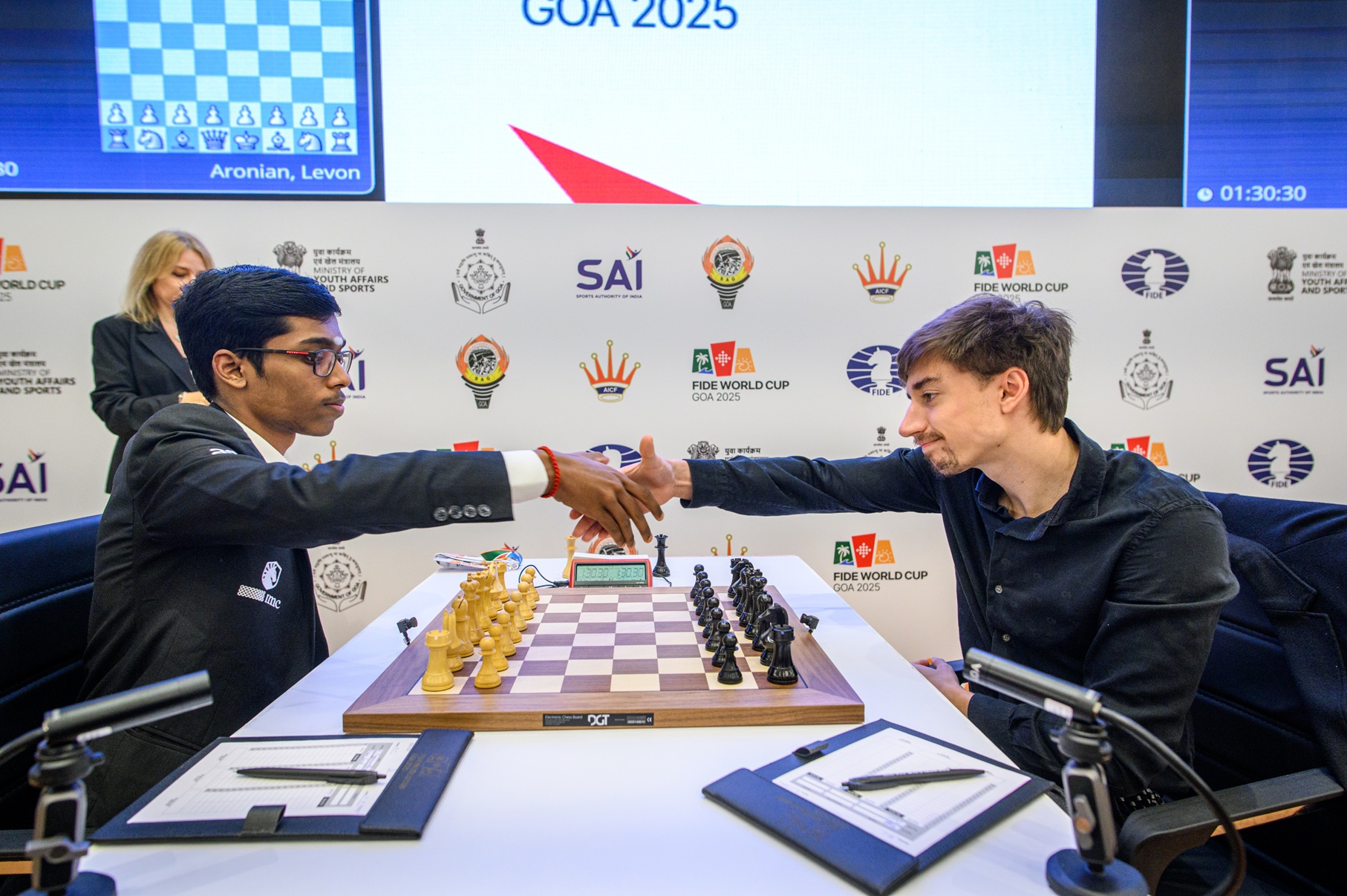 FIDE World Cup 2025: Praggnanandhaa survives scare; Arjun, Karthik, Harikrishna held in first game of Round 4