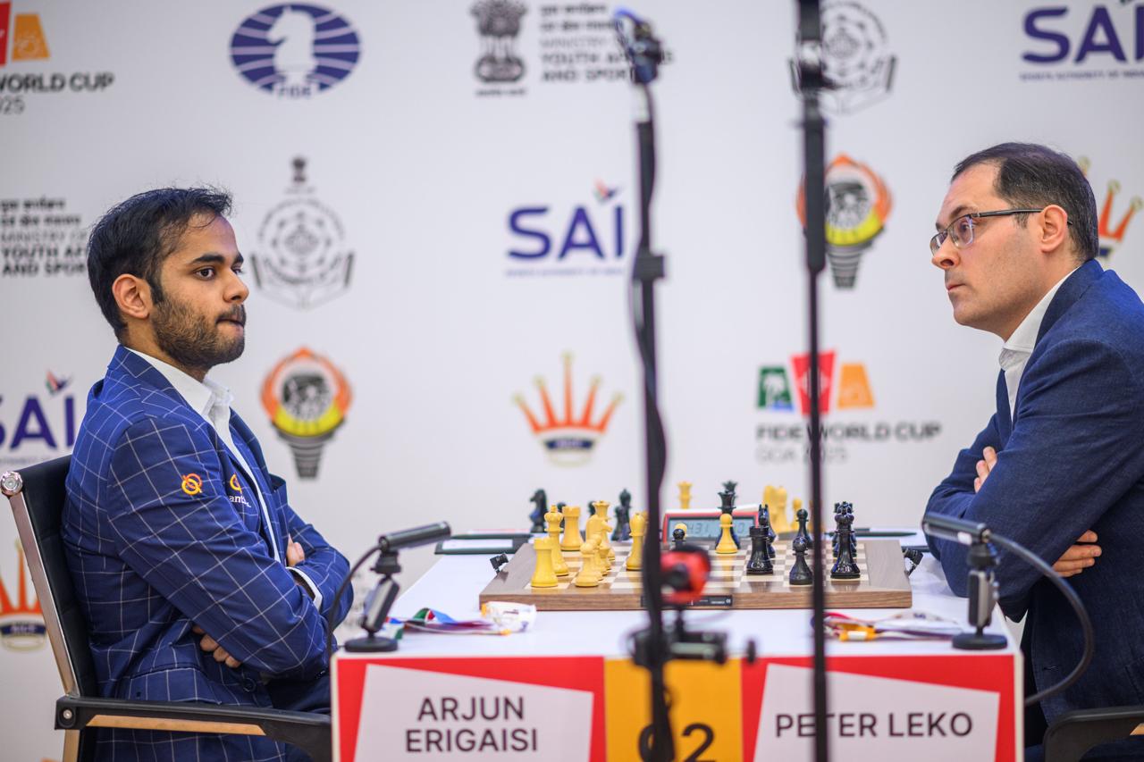 FIDE World Cup 2025: Arjun, Praggnanandhaa, Harikrishna head to tiebreaks after draws in fourth round