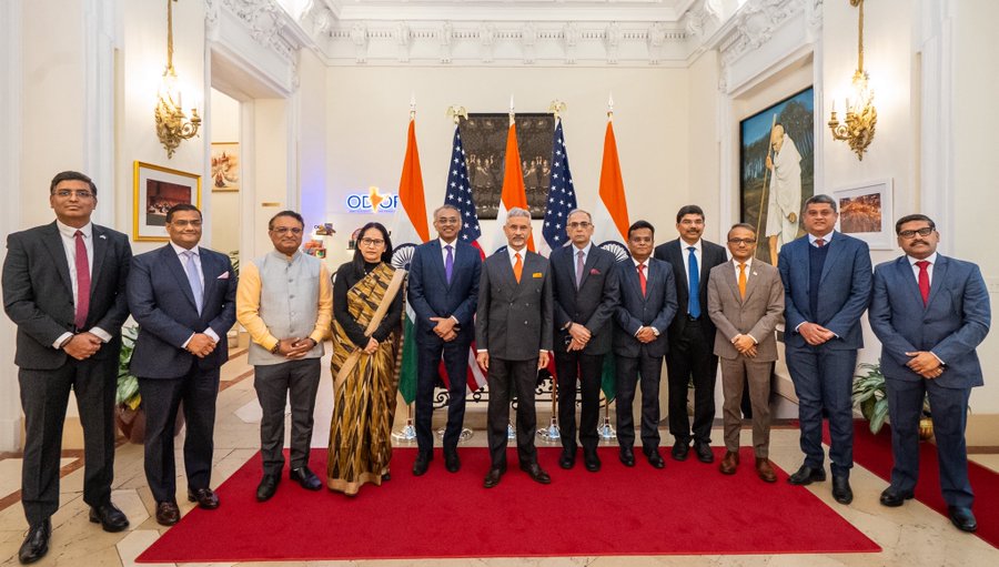 EAM Jaishankar meets Indian envoys in New York to review India–US ties