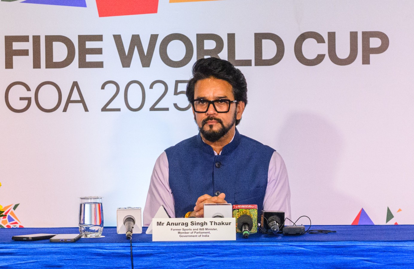 FIDE World Cup: Anurag Thakur praises AICF’s role in accelerating chess development in India