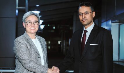 Penny Wong arrives in Delhi to co-chair 16th India–Australia Foreign Ministers’ Dialogue