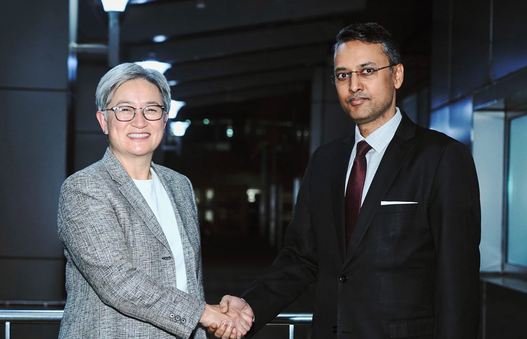 Penny Wong arrives in Delhi to co-chair 16th India–Australia Foreign Ministers’ Dialogue