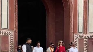 US President Donald Trump’s son visits the Taj Mahal
