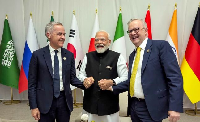 Trilateral ACITI Partnership launched by India, Australia and Canada at G20 Summit