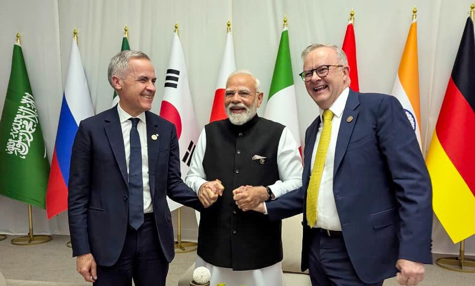 Trilateral ACITI Partnership launched by India, Australia and Canada at G20 Summit