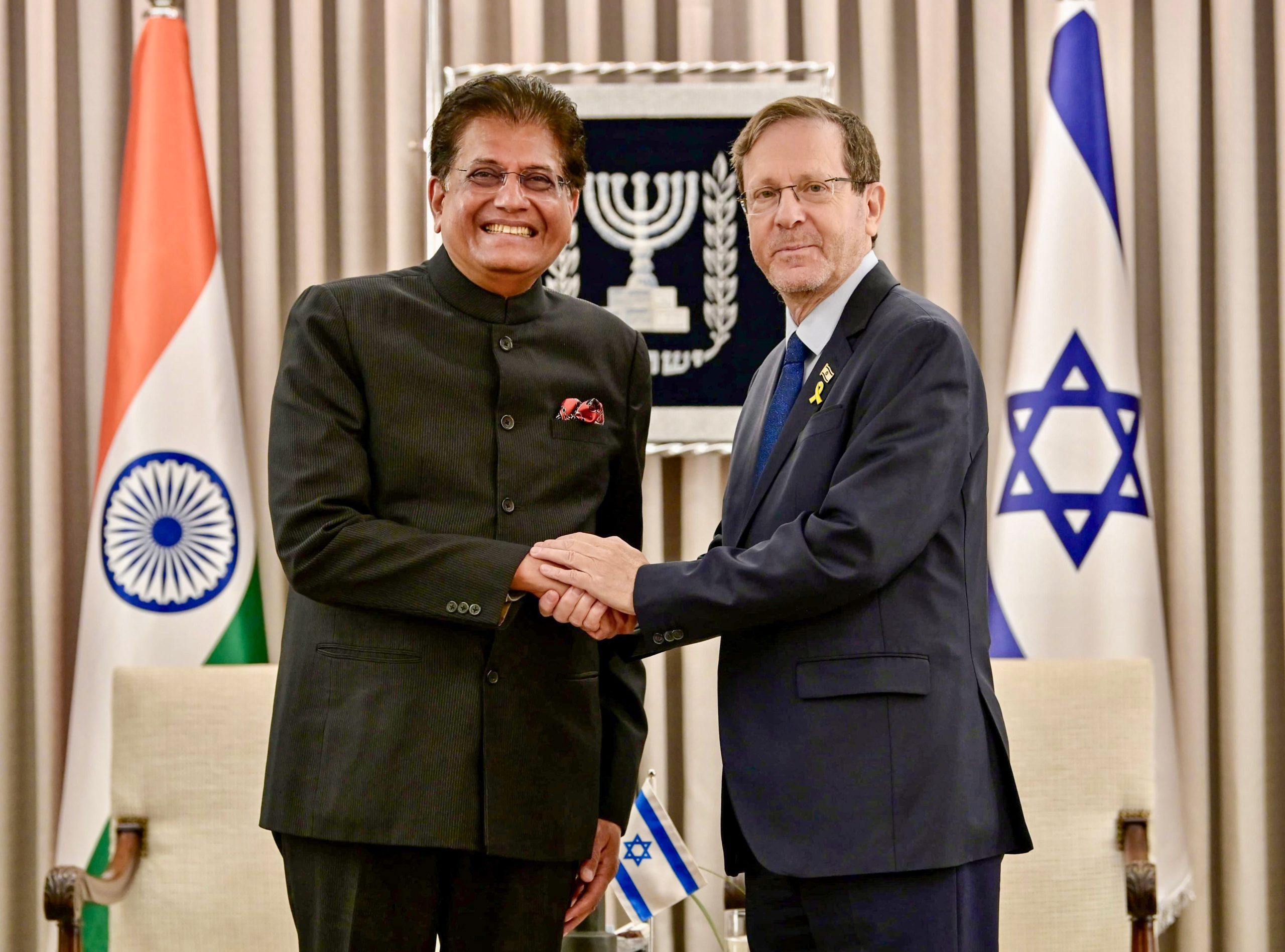 Piyush Goyal’s Israel Visit Bolsters Bilateral Economic Ties