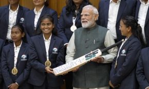 PM Modi hosts World Cup-winning Indian blind women’s cricket team PM Modi hosts World Cup-winning Indian blind women’s cricket team