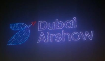 Dubai Airshow 2025 lights up the night with spectacular drone display