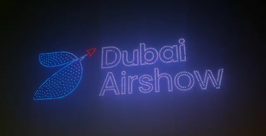 Dubai Airshow 2025 lights up the night with spectacular drone display