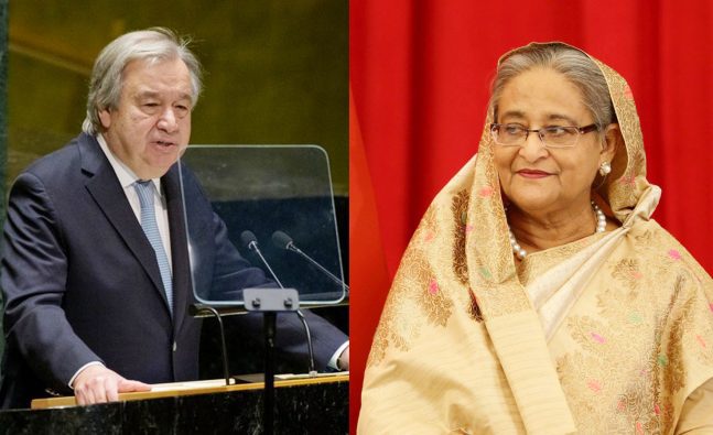 UN chief Antonio Guterres opposes death penalty for Sheikh Hasina