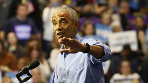 Obama tells Democrats to push back against Trump's 'lawlessness and recklessness'