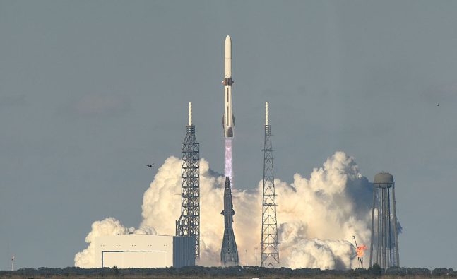 Blue Origin’s New Glenn rocket deploys Mars satellites, sticks booster landing