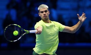 Alcaraz and Zverev off to winning starts at ATP Finals