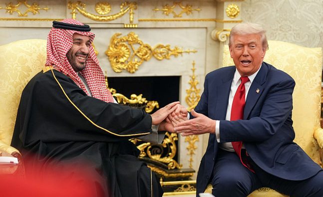 Elon Musk attends Trump’s dinner with Saudi crown prince