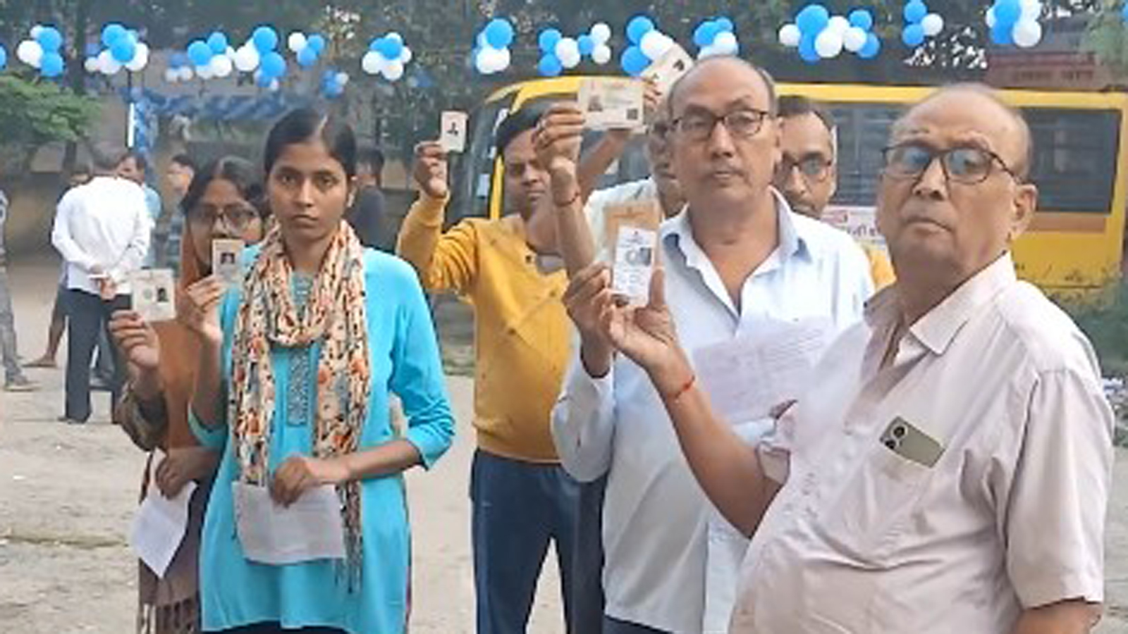 ‘Loktantra Ka Tyohar’: EC urges voters to exercise franchise as first phase of Bihar polls begins