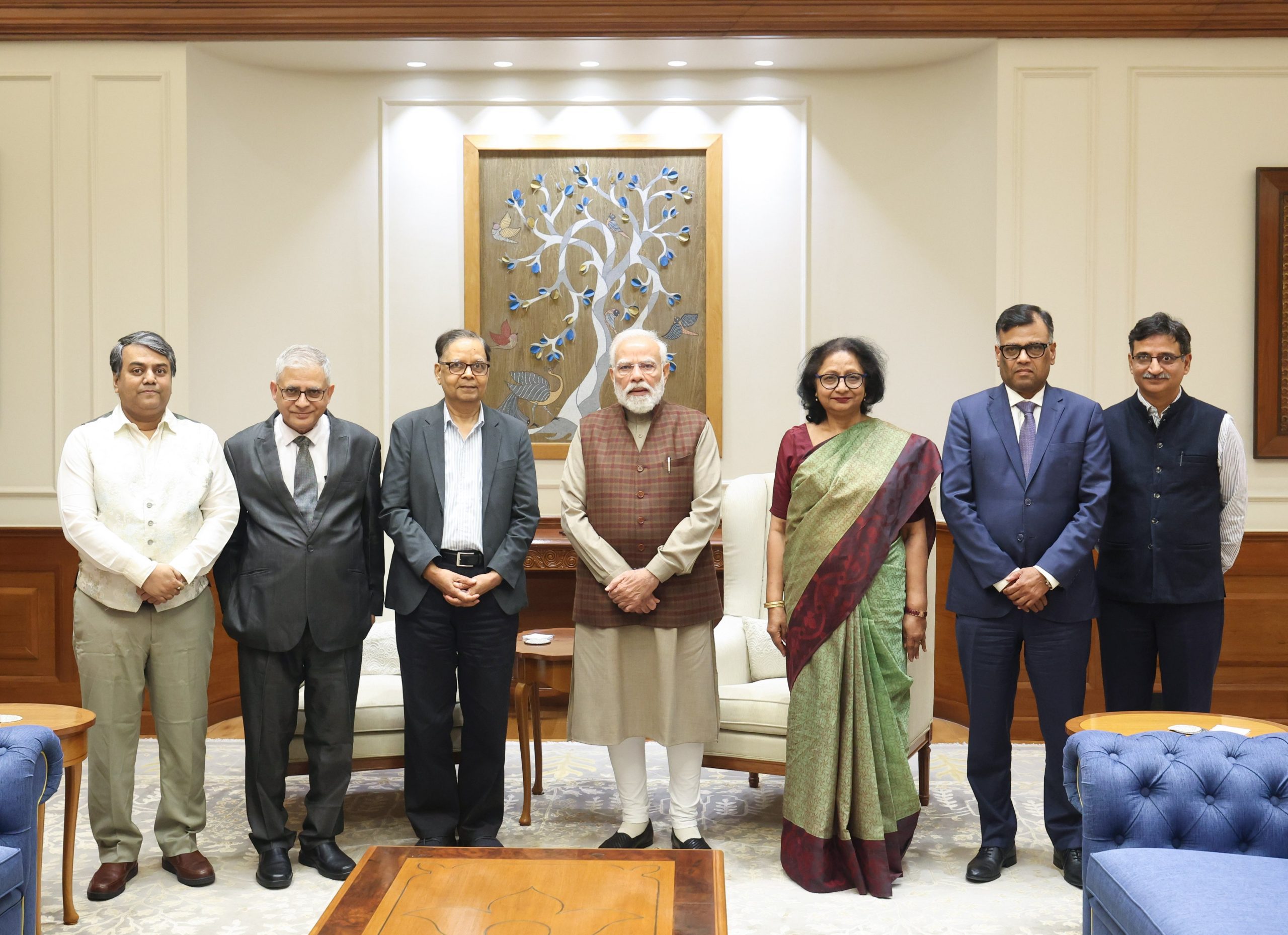 16th Finance Commission submits 2026–31 report; PM Modi meets panel members