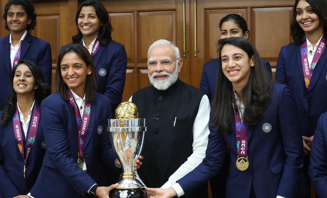 Honoured to bring to you the trophy; you motivated us a lot: Harmanpreet, Mandhana to PM Modi
