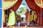 PM Modi, Bhutan’s Fourth King jointly inaugurate Kalachakra Empowerment in Thimphu PM Modi, Bhutan’s Fourth King jointly inaugurate Kalachakra Empowerment in Thimphu