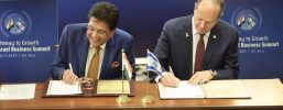 India, Israel sign Terms of Reference to begin Free Trade Agreement negotiations