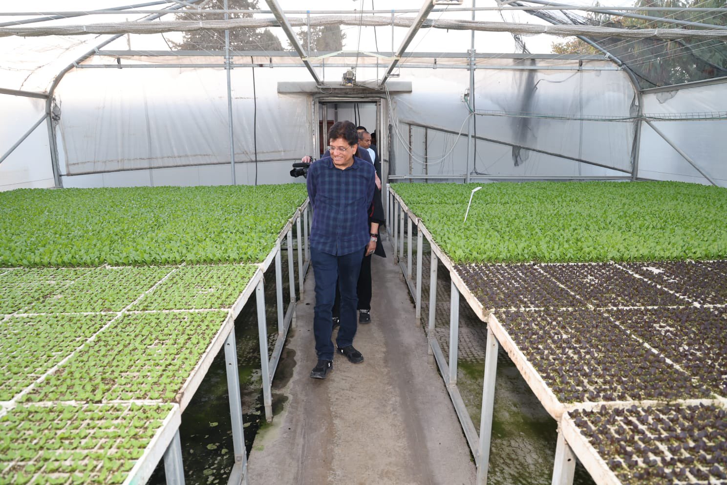 Piyush Goyal experiences world-class mobility tech, sustainable agriculture in Israel