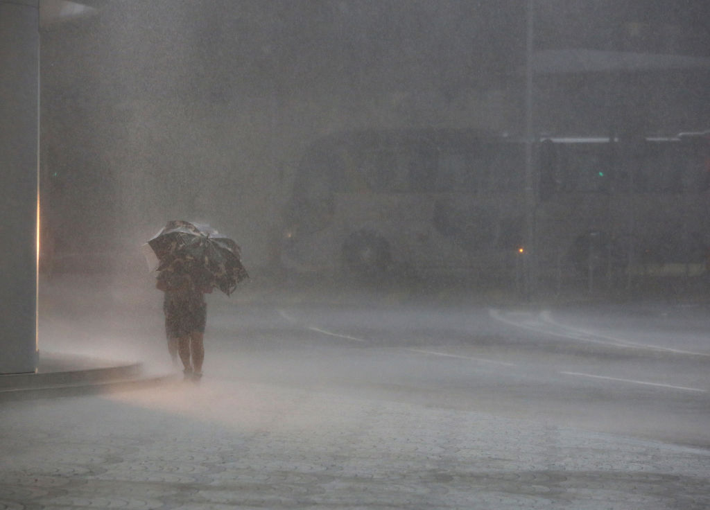 One dead as Typhoon Kalmaegi dumps heavy rains over central Philippines