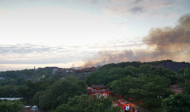 Japan’s biggest fire in nearly 50 years ravages 170 buildings, kills one