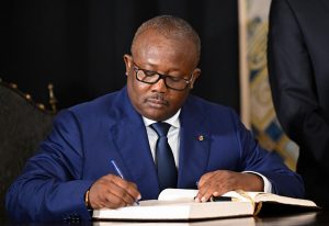 General sworn in as new Guinea-Bissau leader, ousted president arrives in Senegal