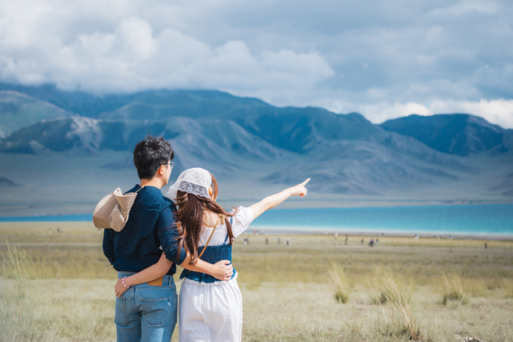 In China, wedding bells are ringing in nightclubs, a subway station and on snowy mountain peaks