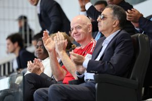 FIFA chief welcomes presence of female fans at Iranian Cup match