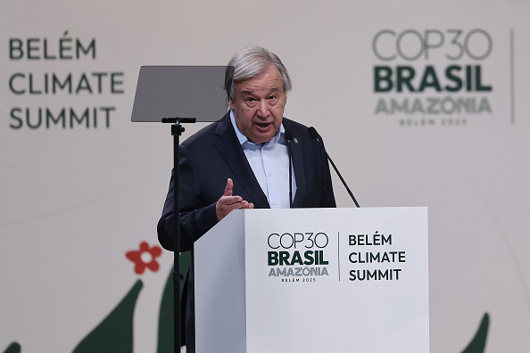 UN chief scolds nations for failing climate goals as Brazil hosts COP30 leaders’ summit