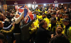 Eleven arrested amid protests ahead of Villa’s game against Israel’s Maccabi