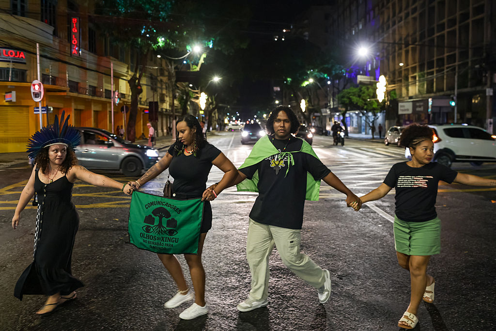 Protesters force their way into COP30 summit venue, clash with security