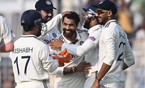 Kolkata Test: India sense win after Jadeja wrecks South Africa Kolkata Test: India sense win after Jadeja wrecks South Africa