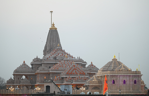 Tight security arrangements in place in Ayodhya ahead of PM Modi’s visit to hoist flag at Ram temple