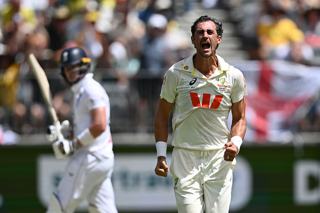 Ashes 2025-26: Starc picks up seven wickets as England crumble in Perth