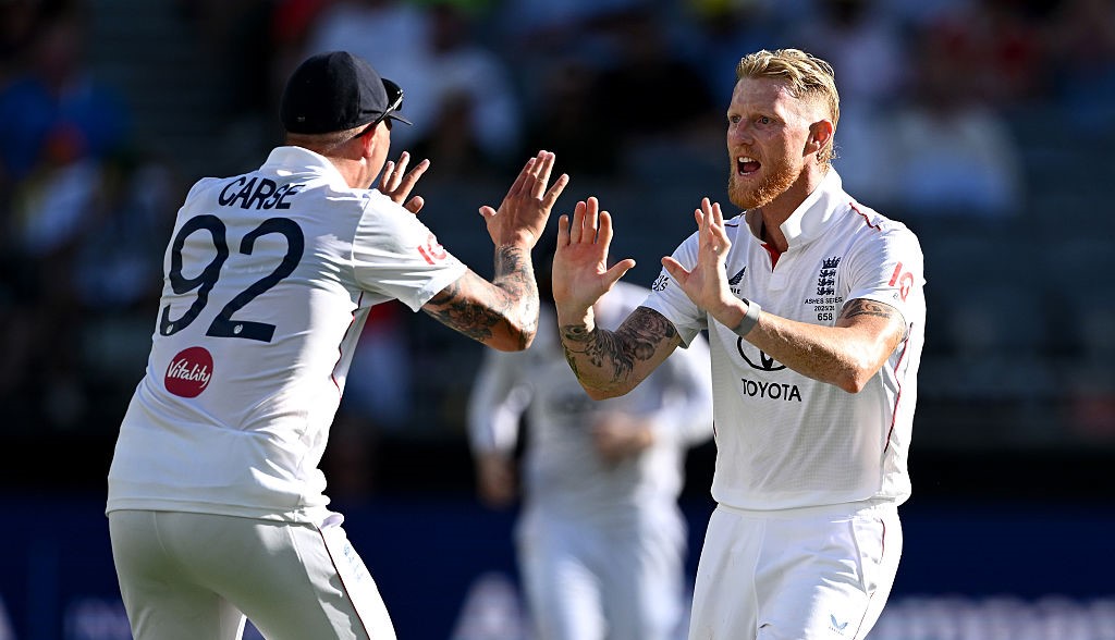 Mayhem in Perth as 19 wickets crash on Ashes opening day; Stokes leads England’s recovery