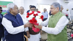 Nitish Kumar elected JD(U) legislature party leader ahead of Bihar government formation