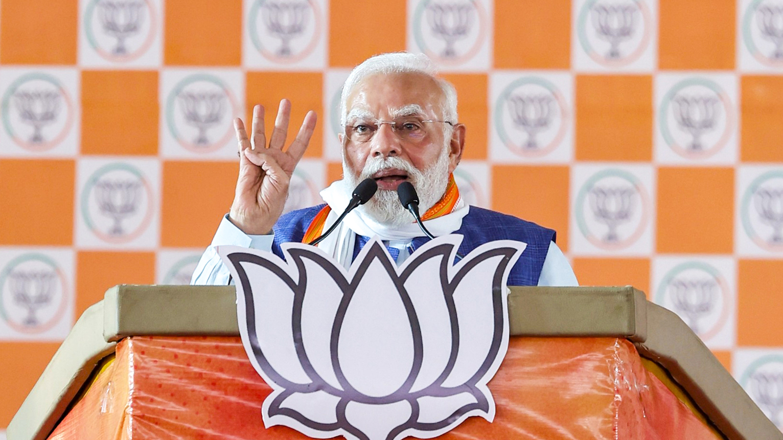 Bihar polls: PM Modi takes jibe at Opposition’s election manifesto