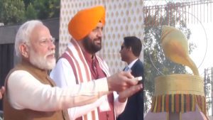 PM Modi inaugurates 'Panchjanya', takes immersive tour of Mahabharata Anubhav Kendra in Kurukshetra