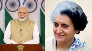 PM Modi pays tributes to Indira Gandhi on her birth anniversary