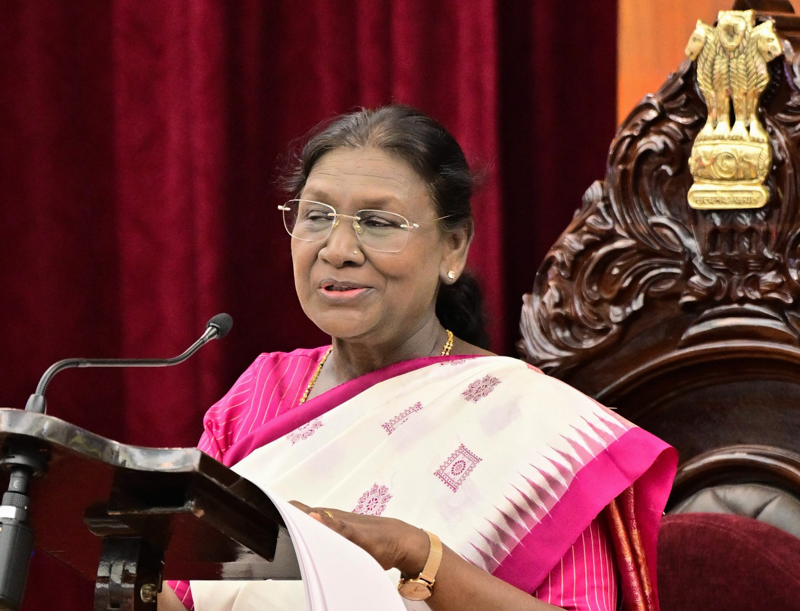 President Murmu addresses Odisha legislative assembly, calls for collective efforts to build a prosperous state by 2036