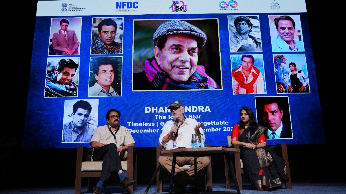 IFFI 2025 pays tribute to legendary actor Dharmendra