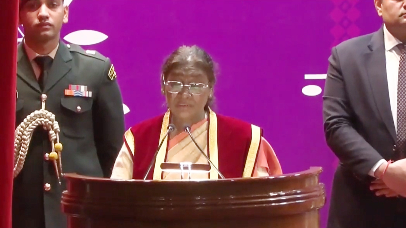 President Murmu attends Kumaun University convocation, urges students to dedicate education to nation-building