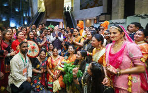 PM Modi ‘deeply touched’ by warm welcome from Indian community in Johannesburg