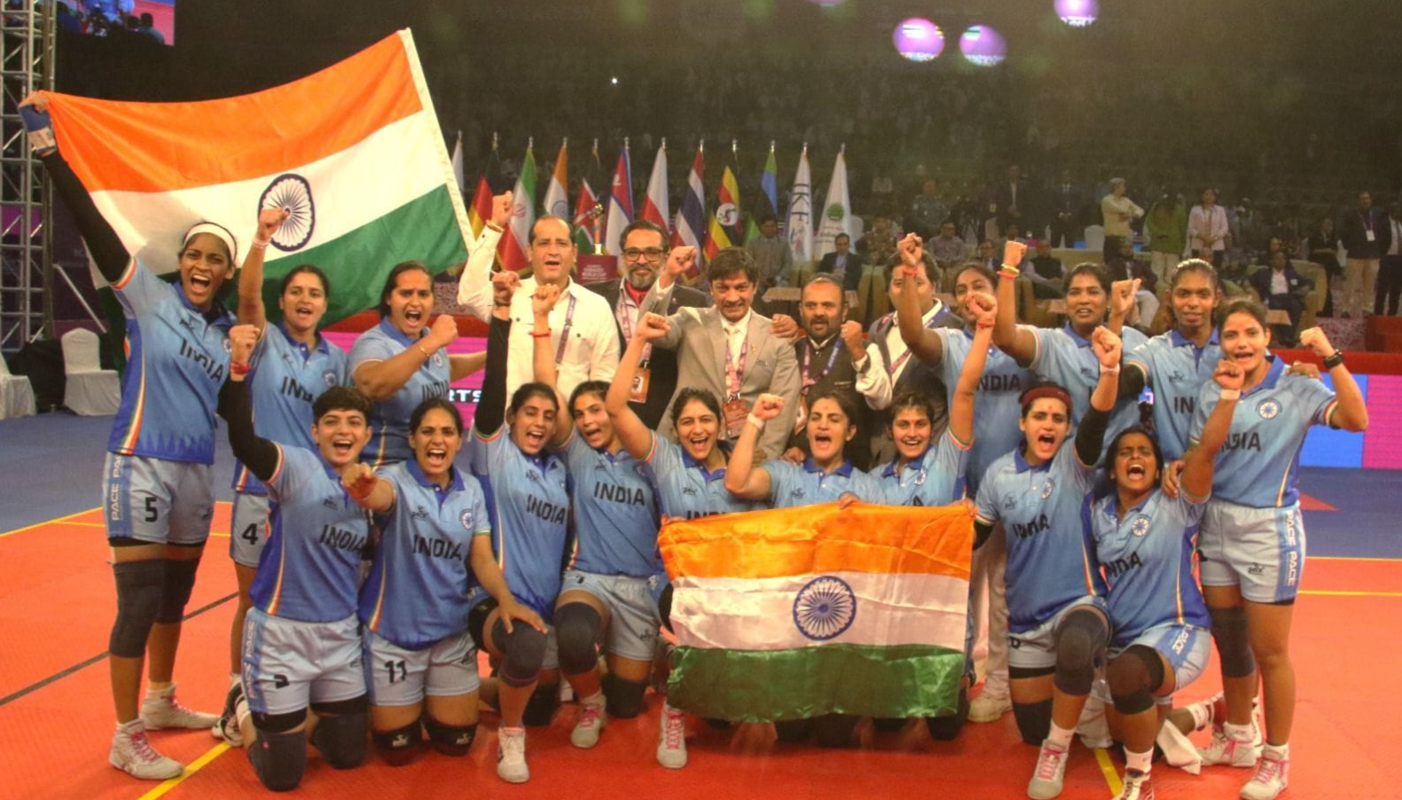 PM Modi congratulates Indian women’s team on Kabaddi World Cup title