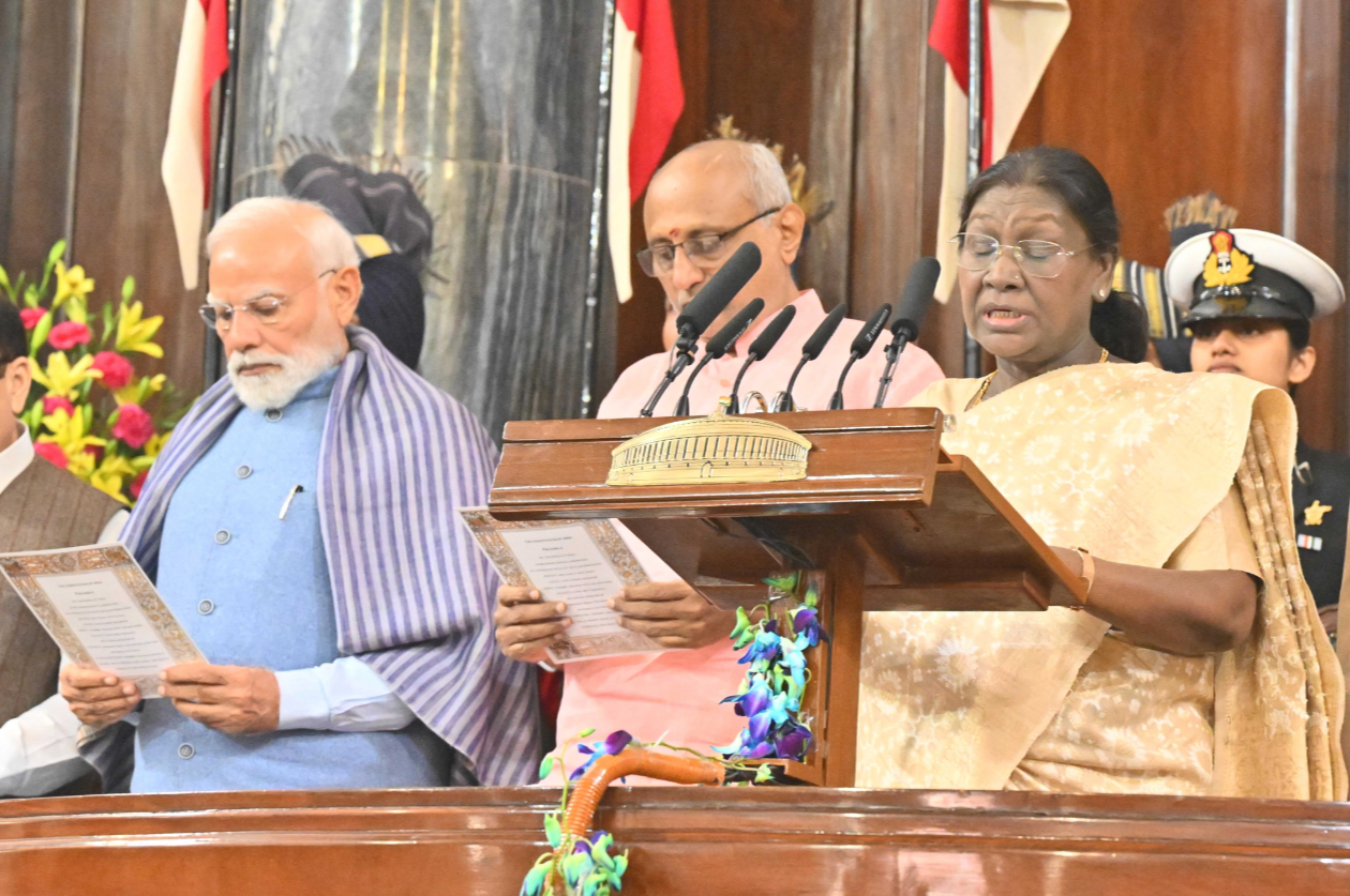 India’s Constitutional journey written “in golden letters”: President Murmu